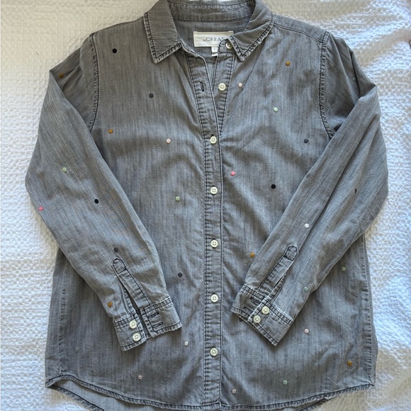 The Great - Button Down Shirt size 0 - Picture 2 of 7